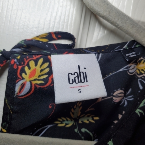 Cabi Legend Sleeveless blouse Style  #3621 Black Size S - Picture 10 of 11